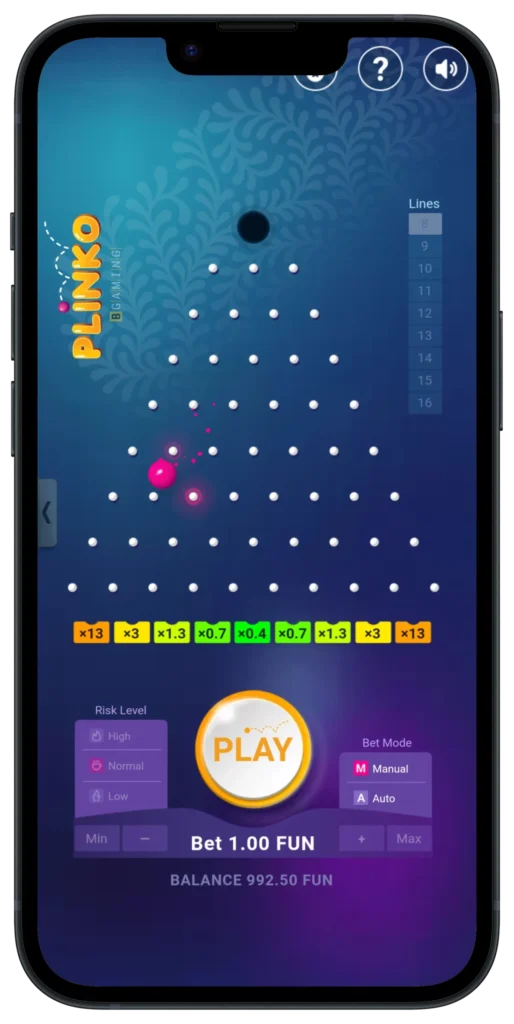 plinko game online real money